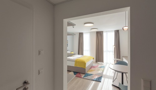 Suite estudio, 1 cama de matrimonio (Up to 3 Guests)