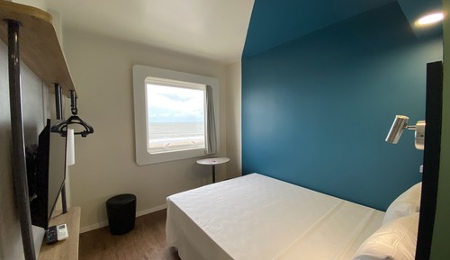 Habitación superior, 1 cama doble, vistas al mar