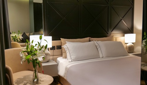 Habitación doble, vistas al jardín