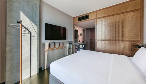 Habitación estándar, 1 cama de matrimonio grande, no fumadores (Hearing Accessible)