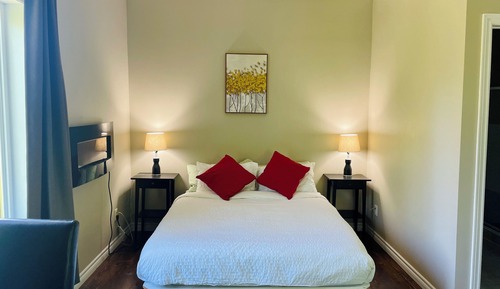 Habitación Confort doble, 1 cama de matrimonio con sofá cama, vistas a la montaña, junto al lago