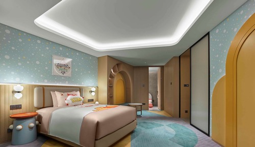 Habitación Deluxe, 1 cama de matrimonio grande (Family Room)