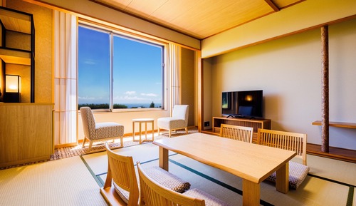 Habitación tradicional, no fumadores, vistas al mar (Japanese style Superior Room)