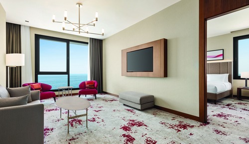 Suite familiar, 1 cama de matrimonio grande, vistas al mar