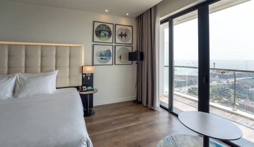 Habitación Deluxe, 1 cama de matrimonio grande, no fumadores (Bay View)