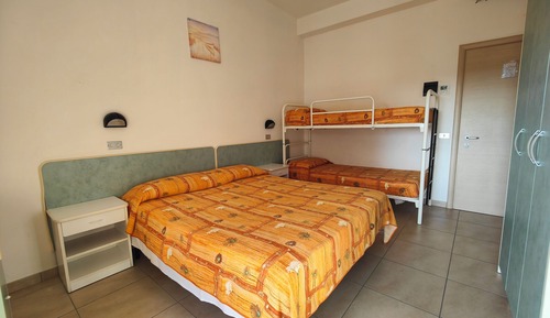 Habitación cuádruple económica