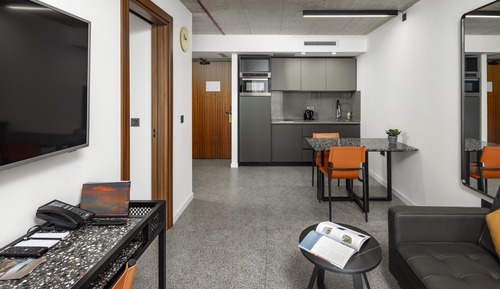 Suite ejecutiva, 1 habitación, vistas a la ciudad