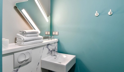 Habitación doble, varias camas