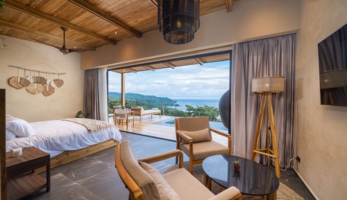 Suite estudio de lujo, 1 cama de matrimonio grande, vistas al mar