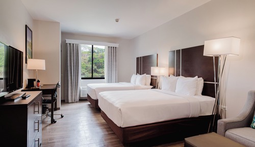 Habitación estándar, 2 camas de matrimonio, no fumadores