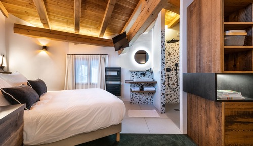 Habitación Deluxe, 1 cama de matrimonio, vistas a la montaña