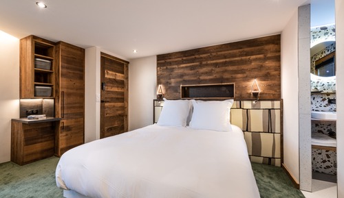 Habitación Deluxe, 1 cama de matrimonio, vistas a la montaña