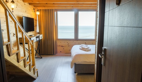 Habitación Deluxe con 1 cama doble o 2 individuales, no fumadores, vistas al mar