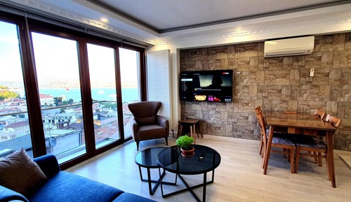 Apartamento, 1 habitación, cocina, vistas al mar