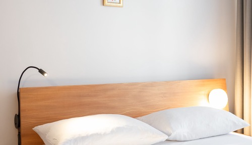 Habitación con 1 cama doble o 2 individuales