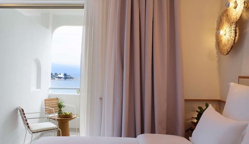 Habitación superior, vistas al mar