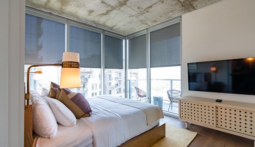 Ático presidencial, 2 habitaciones, balcón, vistas al lago