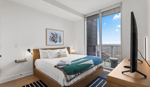 Apartamento Premier, 1 habitación, balcón, vistas a la ciudad