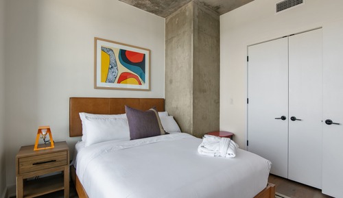 Apartamento Deluxe, 1 habitación, balcón, vistas a la ciudad