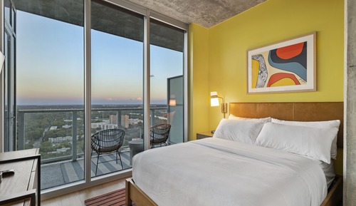 Apartamento Signature, 1 habitación, balcón, vistas a la ciudad