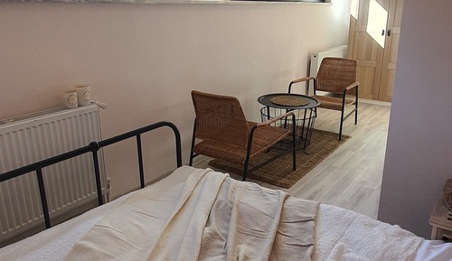 Habitación de diseño, vistas a la montaña