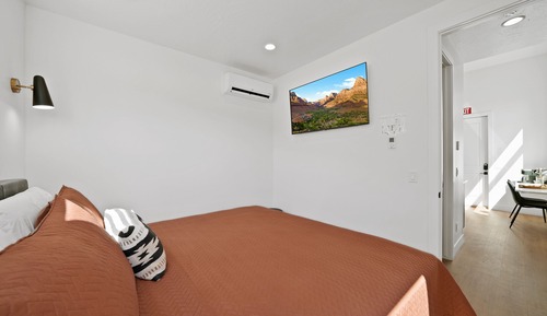 Bungalow Deluxe, 1 cama de matrimonio grande con sofá cama, vistas a la montaña