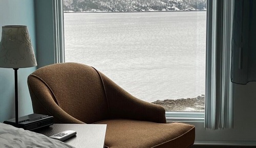 Habitación panorámica, 1 cama de matrimonio, balcón, vistas al mar