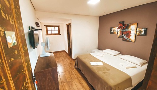 Habitación triple familiar, 1 cama de matrimonio