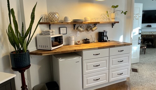 Suite de lujo, cocina básica