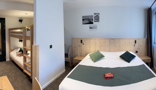Habitación cuádruple estándar