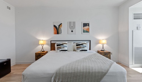 Estudio, 1 cama de matrimonio grande