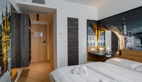 Habitación estándar doble, vistas a la ciudad