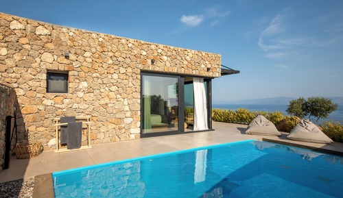 Junior Suite, 1 Bedroom, Private Pool, Sea View
