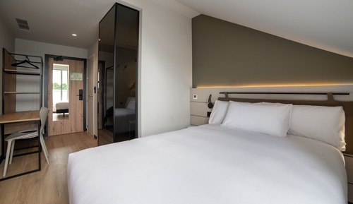 Habitación con 1 cama doble o 2 individuales