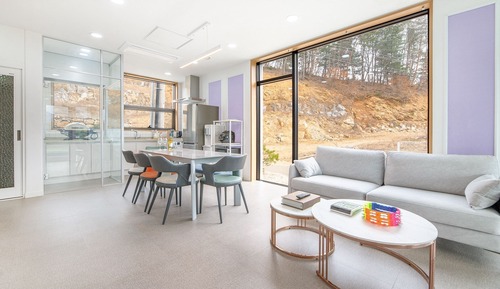 Habitación básica, 2 habitaciones (파티 Room-3 (리버뷰))