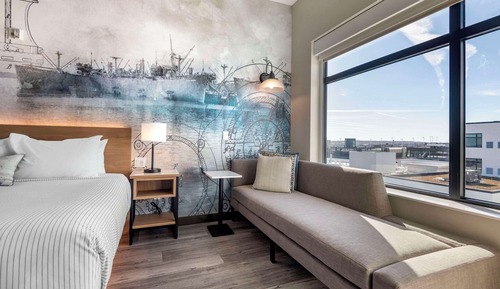 Habitación, 1 cama de matrimonio grande, accesible para personas con discapacidad, no fumadores