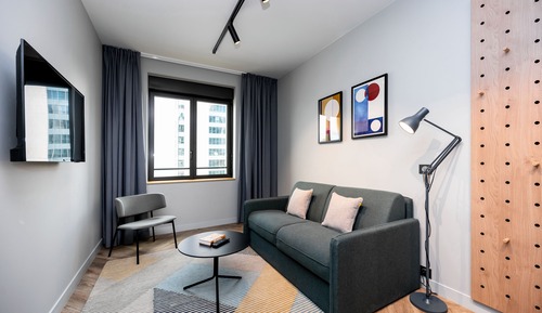 Apartamento Confort, 1 cama doble con sofá cama