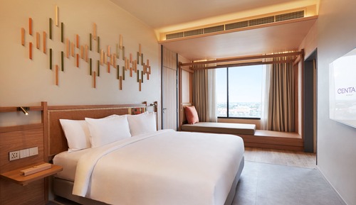 Estudio, 1 cama de matrimonio grande