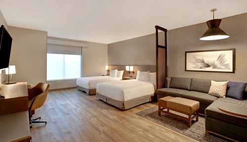 Habitación (2 Queen Beds and Sofa Bed, Waterfront)
