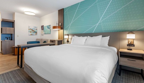 Suite, 1 cama de matrimonio grande con sofá cama, no fumadores