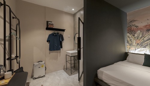 Habitación Deluxe, 1 cama de matrimonio, sin ventanas
