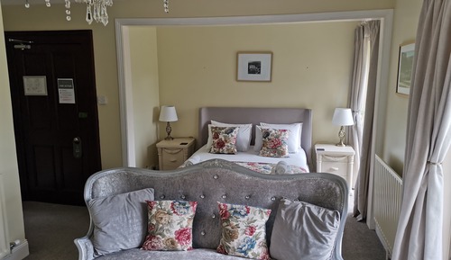 Habitación superior, vistas al jardín