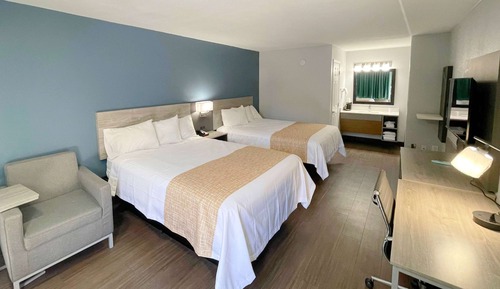 Habitación, 2 camas de matrimonio, no fumadores