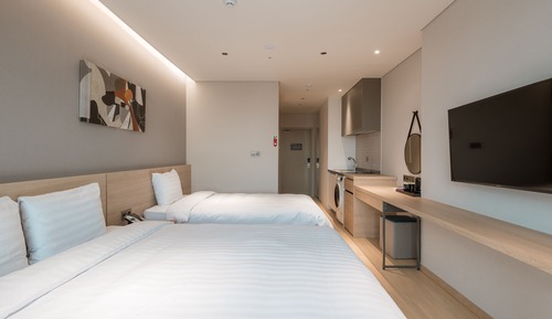 Habitación familiar con 2 camas individuales (1 Room)