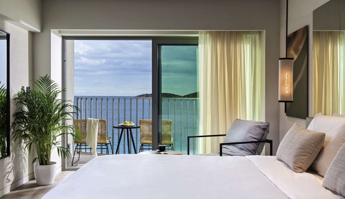 Habitación Deluxe, balcón, vistas a la bahía