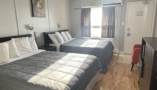 Habitación estándar, 2 camas de matrimonio, no fumadores