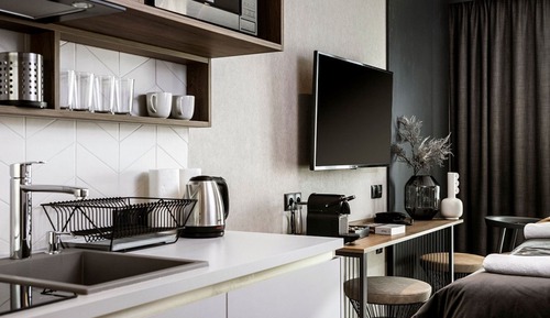 Estudio Deluxe, baño privado