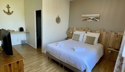 Habitación doble superior, vistas al jardín