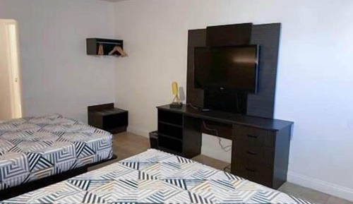 Habitación Deluxe, 2 camas de matrimonio, accesible para personas con discapacidad, no fumadores