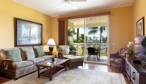 Apartamento, varias camas, lanai, vistas al campo de golf (Fairway Villas N23)